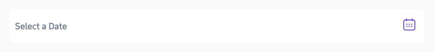Date Picker component