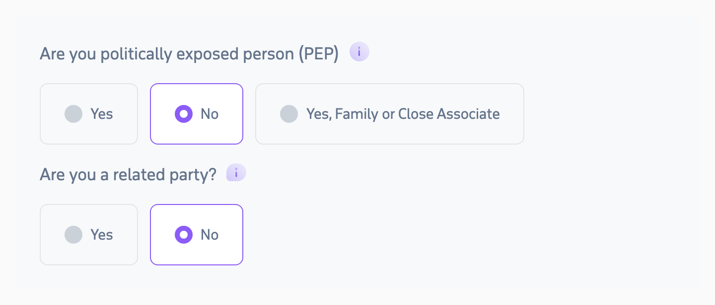 Declaration Of Exposure component