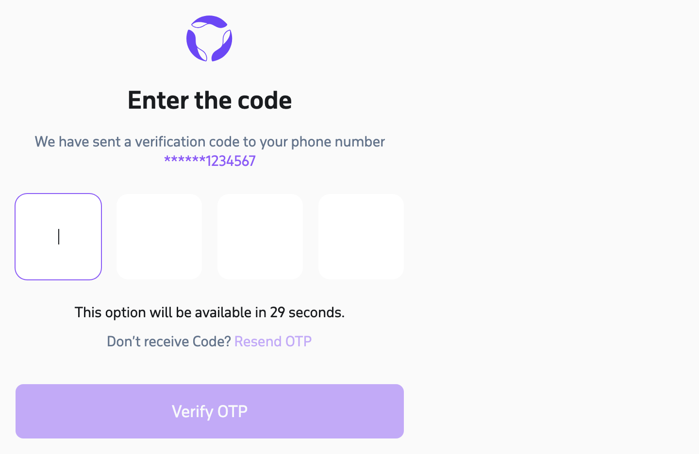 OTP component